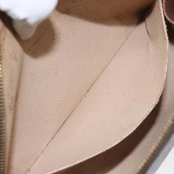 LOUIS VUITTON Monogram Trousse Demi Ronde Cosmetic Pouch M47520 LV Auth 126544 - Picture 14 of 16